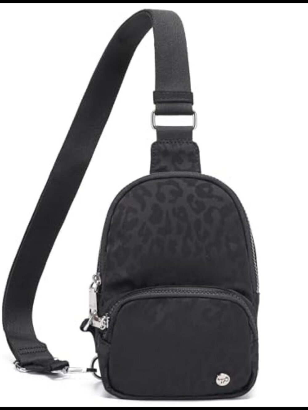 Anti Theft Nylon Crossbody Bag RFID Multi Pocket Sling Travel Purse
